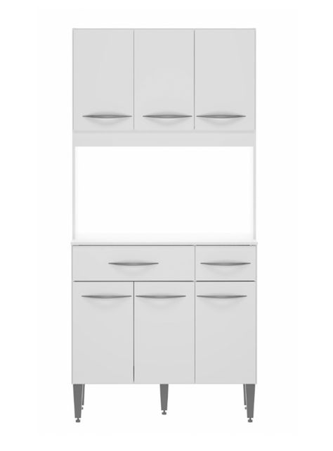 Mueble Organizador de Cocina 6 Puertas-0