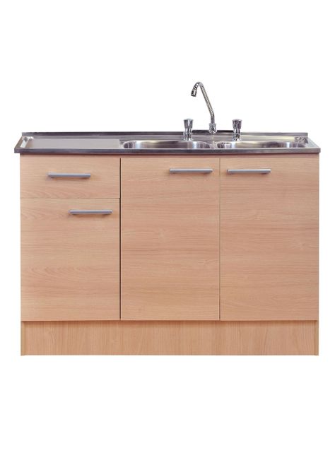 Kit Lavaplatos 120 Izquierdo Beige-0
