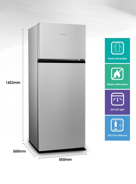 Refrigerador Top Mount Frío Directo 205 Litros RD-27DR-1
