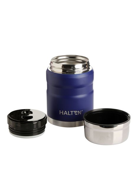 Termo Comida Acero Inox 0.75 Litros Azul-1