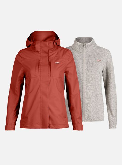 Chaqueta Tres Cruces Lisa Fusión 3 Hoody Jacket-5