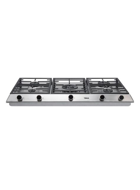 Encimera a Gas 5 Quemadores EX 90.1 5G AI AL DR CI Plata-3