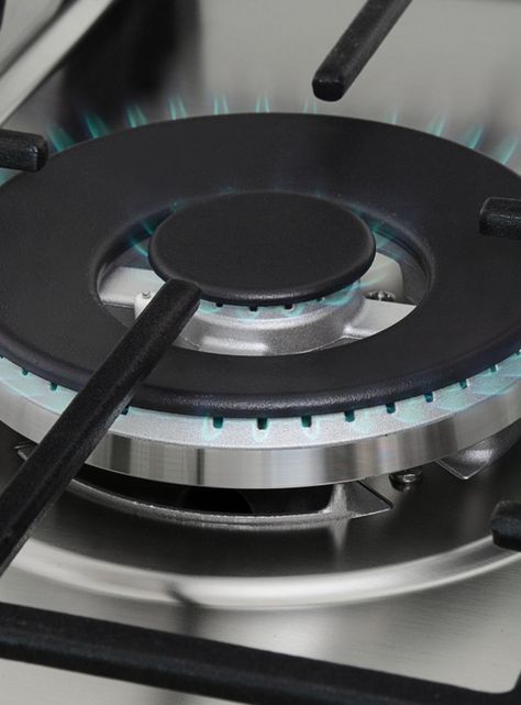 Encimera a Gas 5 Quemadores EX 70.1 5G AI AL DR CI Plata-5