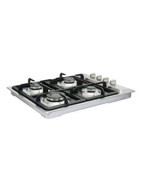 Encimera a Gas 4 Quemadores EP 60 4G AI AL CI Color Plata-1