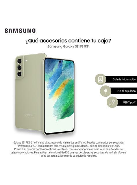 Smartphone Galaxy S21 FE 5G 256GB Olive-3
