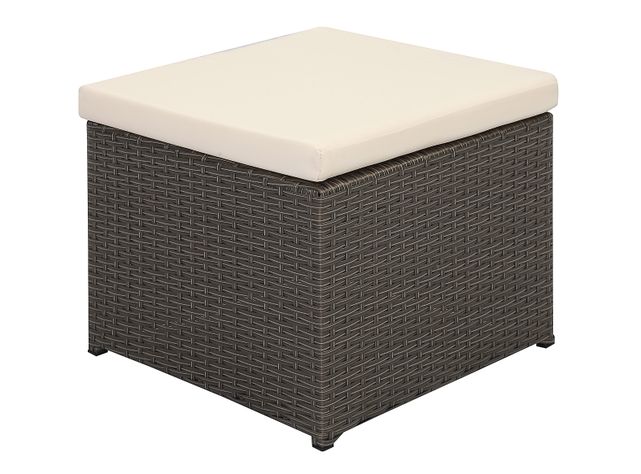 Juego de Comedor Terraza Durban 6 Sillas + 4 Poufs-5
