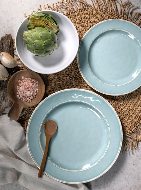 Set 4 Bowls Melamina Aqua-5