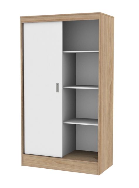 Clóset Caburgua 2 Puertas Corredera Olmo/Blanco-2
