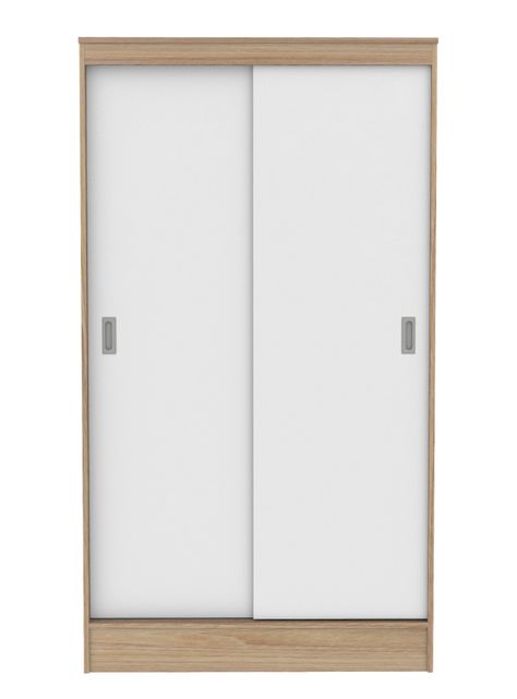 Clóset Caburgua 2 Puertas Corredera Olmo/Blanco-0