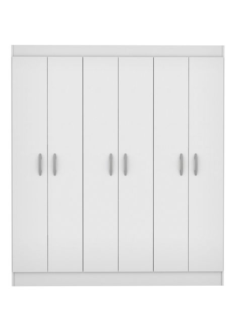 Clóset 6 Puertas Laredo Blanco-0