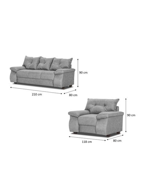 Juego Living Fortaleza 3.1.1 Cuerpos Tela Cordoba-1