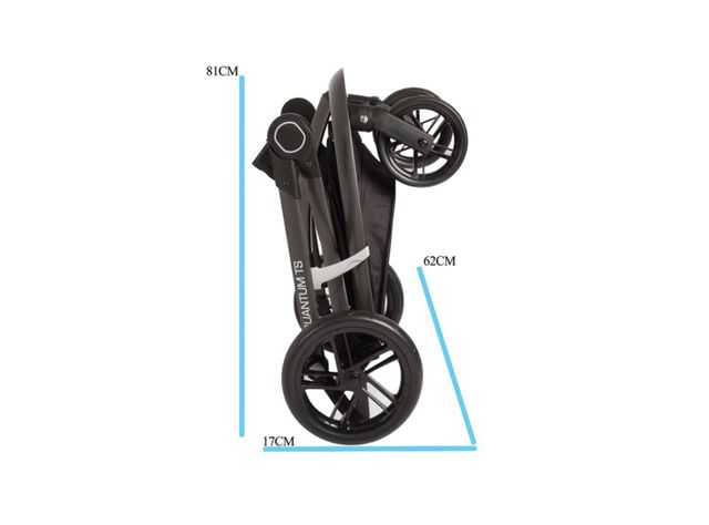 Coche Travel System Quantum Gris Bebesit-2