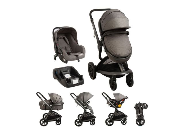 Coche Travel System Quantum Gris Bebesit-0