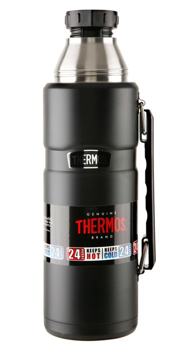 Termo Líquido King Negro Mate 1.2 lt Thermos-3