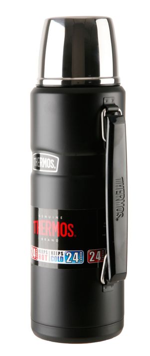 Termo Líquido King Negro Mate 1.2 lt Thermos-1