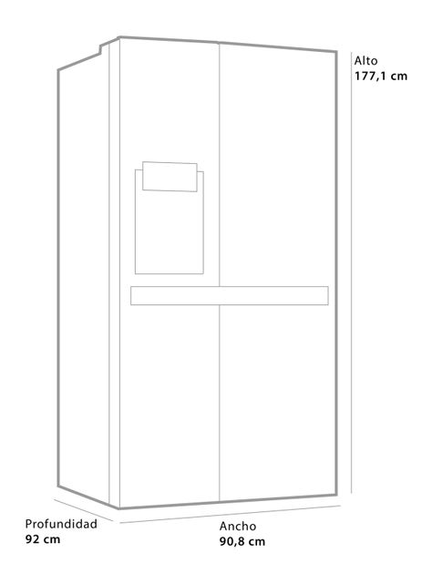 Refrigerador French Door LG No Frost 663L LM78SDSAF-7