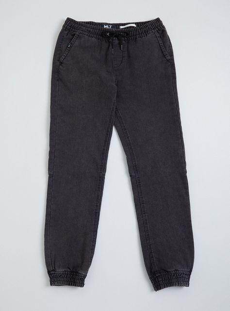 Jeans Cómodo Cintura Elasticada-1