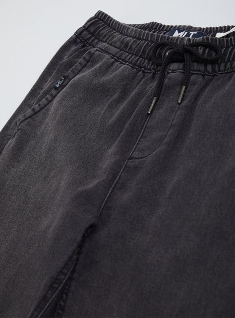 Jeans Cómodo Cintura Elasticada-3