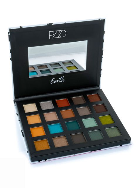 Paleta de Sombras de 20 Colores Colores Tierra-0