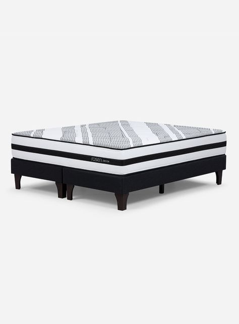 Box Spring Driven 2 Plazas Long Base Dividida-0
