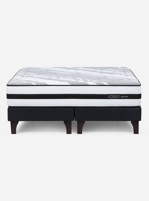 Box Spring Driven 2 Plazas Long Base Dividida-1