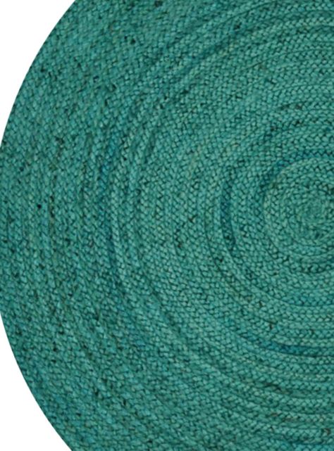 Alfombra Yute Maui 150 cm Turquesa-1