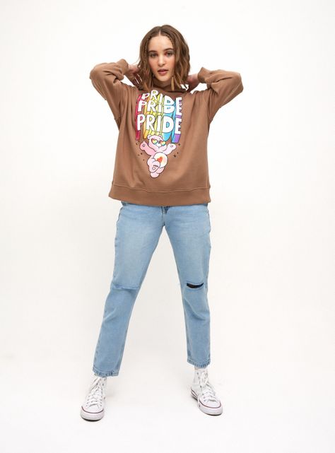 Polerón Maxi Print Osito Cariñosito Pride-3