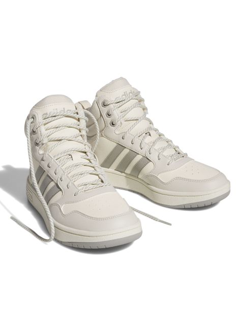 Zapatilla Básquetbol Hoops 3.0 Mid Mujer-1