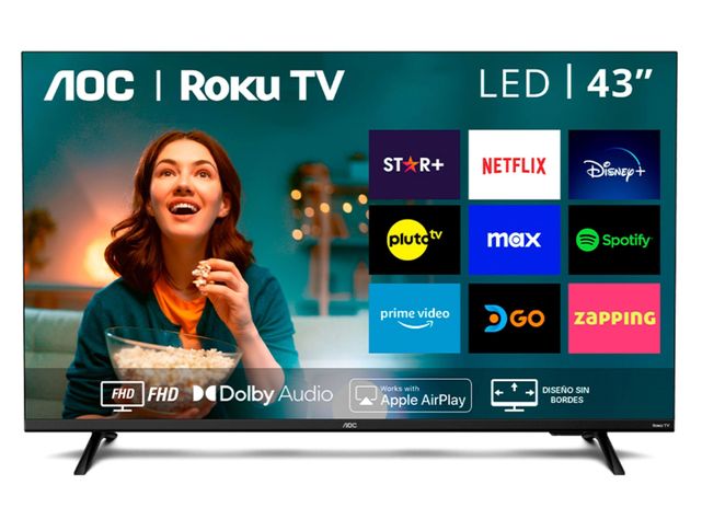 LED Smart TV 43” FHD 43S5135 Roku TV-0
