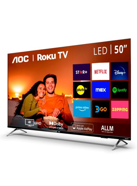 LED Smart TV 50" UHD 4K 50U6125 Roku TV-2
