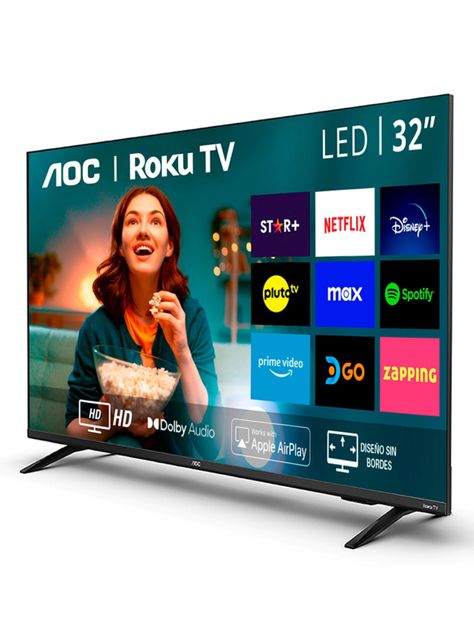 LED Smart TV 32” HD 32S5135 Roku TV-2