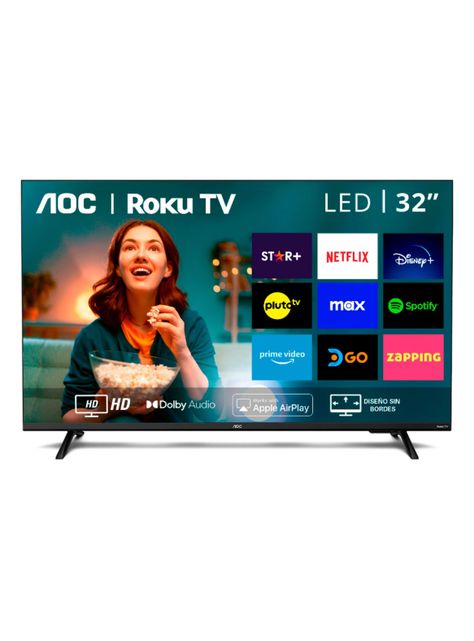 LED Smart TV 32” HD 32S5135 Roku TV-0