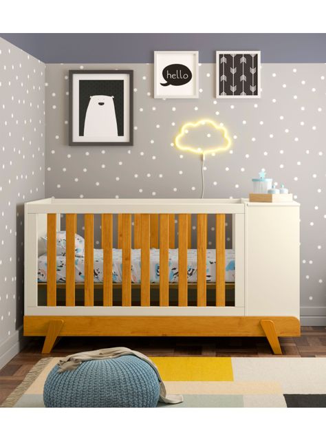 Cuna Multifunción Max Miel Beige Eco Wood-3