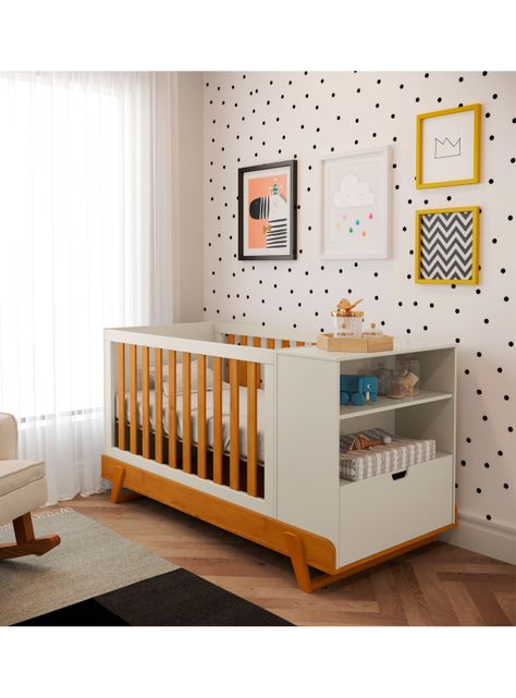 Cuna Multifunción Max Miel Beige Eco Wood-4