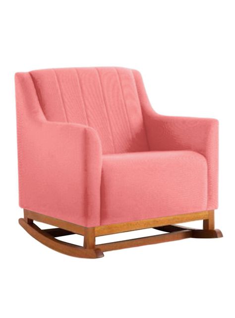 Poltrona Mecedora Sognare Rosado-0