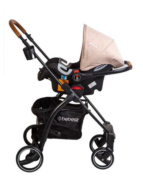 Coche Travel System Fenix Beige Bebesit-4