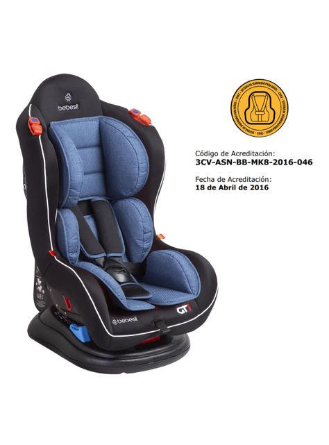 Silla de Auto Convertible GTI Pro Azul Bebesit-1