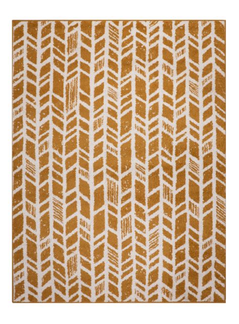 Alfombra Kaleb Amarillo 180x275 cm-0