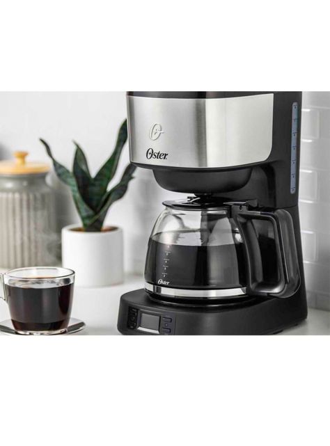 Cafetera de Filtro Programable de 8 Tazas Inox-1