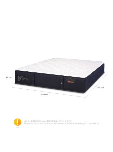 Colchón Premium Súper King 2x2 Mts-1