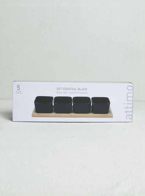 Set Cocktail 5 Piezas Negro-3