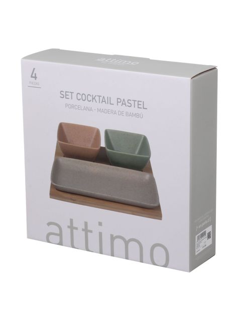 Set Cocktail 4 Piezas Rectangular Pastel-5
