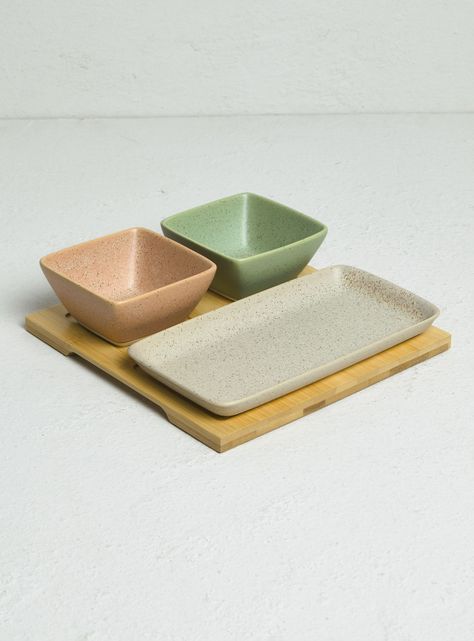 Set Cocktail 4 Piezas Rectangular Pastel-0