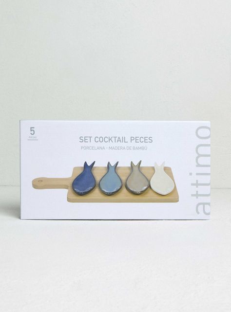 Set Cocktail 5 Piezas Pescado Azul-3