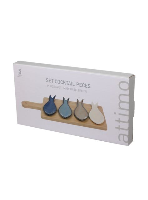 Set Cocktail 5 Piezas Pescado Azul-6