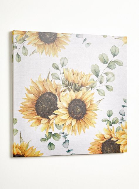 Canva Flor Amarilla 40x40 cm-1