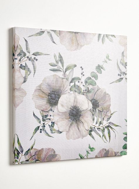 Canva Flor Rosada 40x40 cm-1