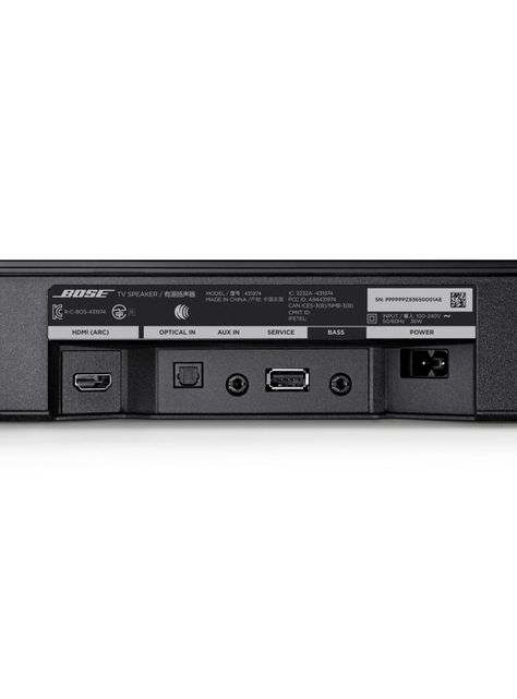Soundbar Bose TV Speaker Negro-4