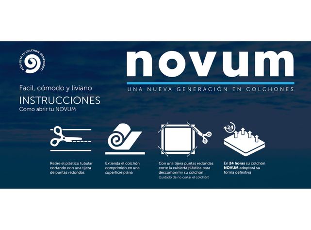 Cama Europea Novum Bioactive 2 Plazas-3