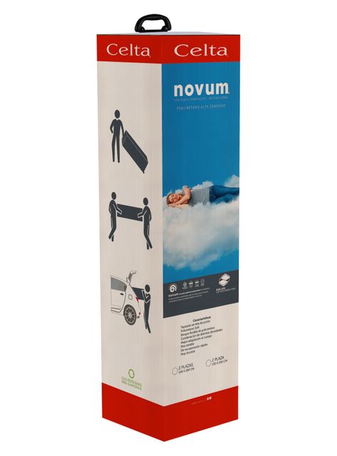 Cama Europea Novum Bioactive 2 Plazas-1